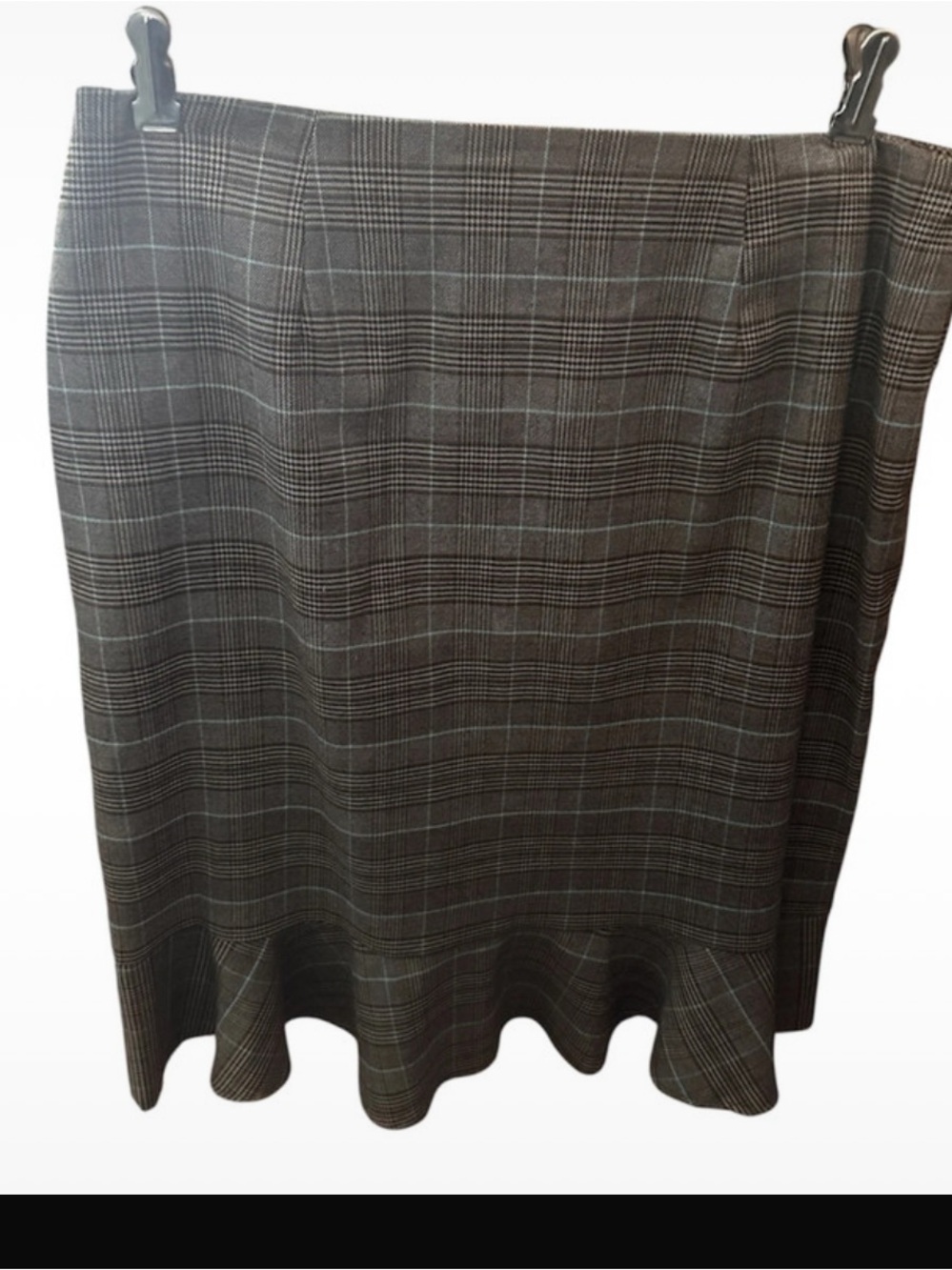 Classic Plaid A-Line Women's Skirt - BoB Mackie Size 12